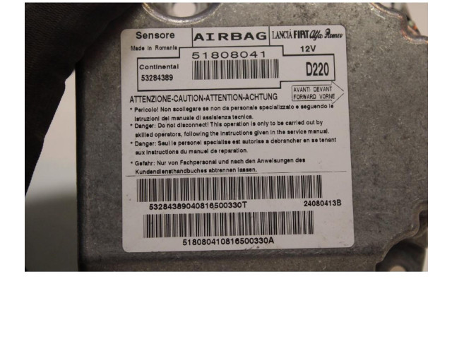 Блок подушек безопасности 51808041   Lancia Delta