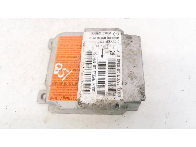 Блок подушек безопасности 0018203126, 0285001222   Mercedes-Benz A W168