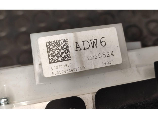 Панель приборов 13420524   Opel Meriva B       