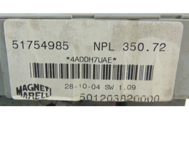 Блок предохранителей 51799306   Fiat Idea    