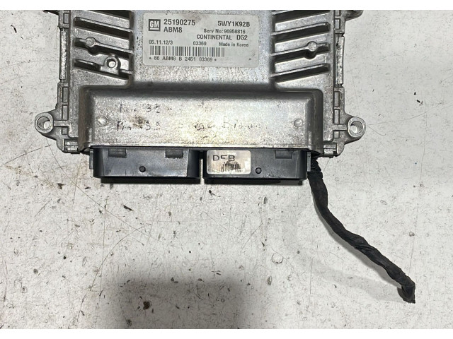 Комплект блоков управления 25190275, 25190275   Chevrolet Spark