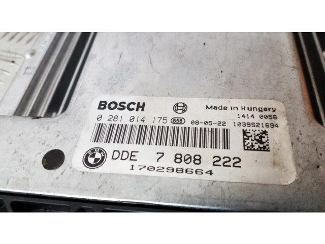 Řídící jednotka 0281014175, 7808222 BMW 7 E65 E66 2008