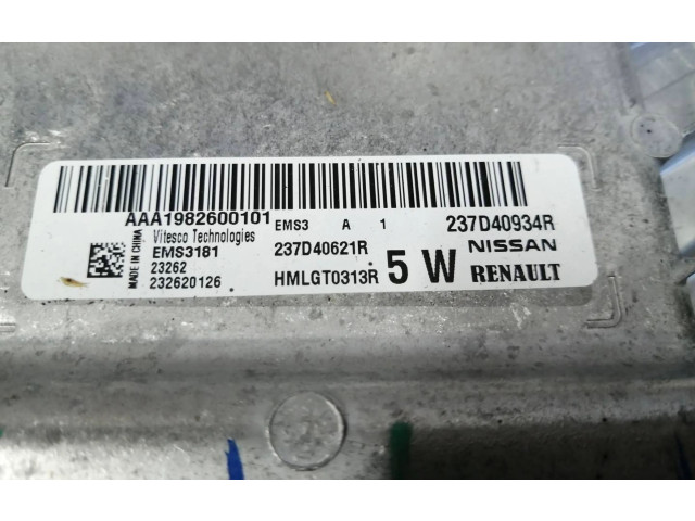 Блок управления двигателем Блок управления 237D40934R, 237D40621R   Dacia Spring