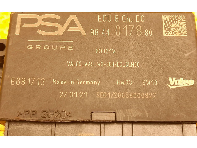 Блок управления 9844017880, 9844017880 Citroen DS4