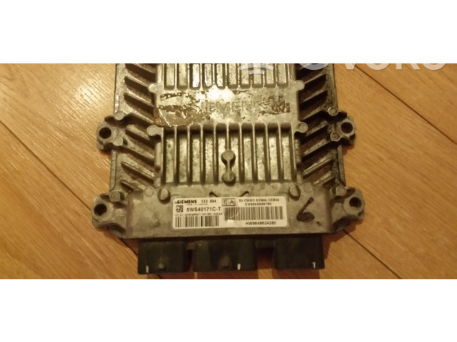 Řídící jednotka 5WS40171CT, SW9655939780 Peugeot 1007 2005