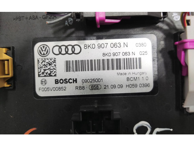 Блок комфорта 8K0907063N Audi Q5 SQ5