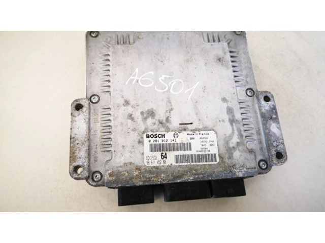 Блок управления двигателя 9661145280 Citroen C8