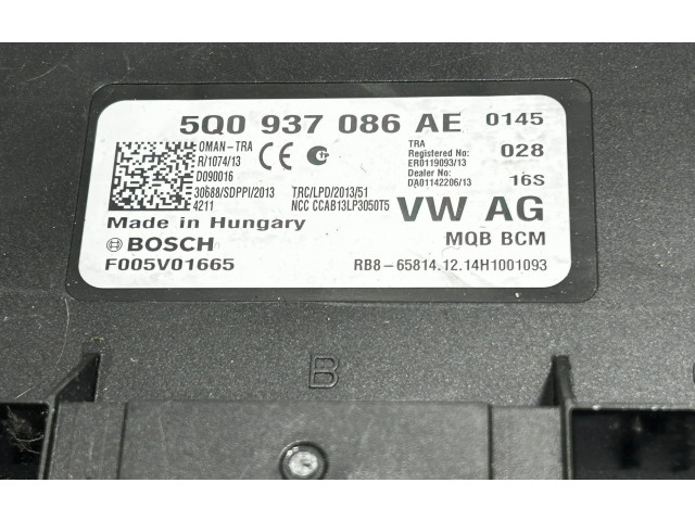 Блок комфорта 5Q0937086AE, 18049 Volkswagen Golf VII