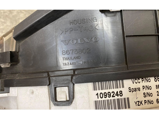 Панель приборов 8673263, 8673802 Volvo V70