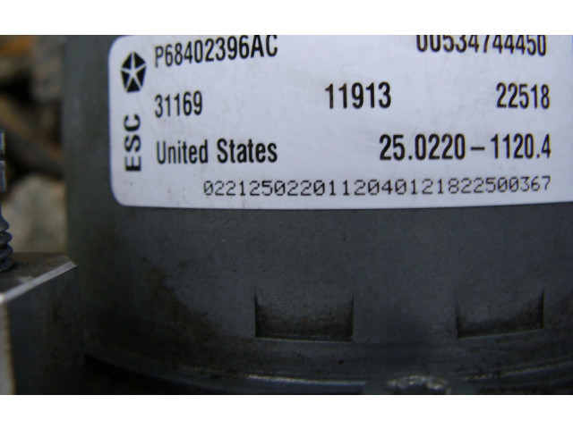 Блок АБС P68402396AC   Jeep  Compass  