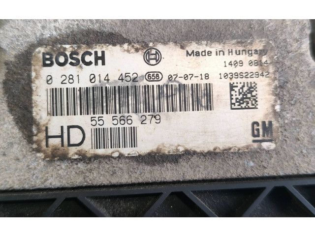 Řídící jednotka 0281014452, 55566279 Opel Zafira B 2005