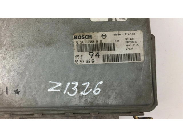 Блок управления 9624518680, Z1326 Peugeot 806