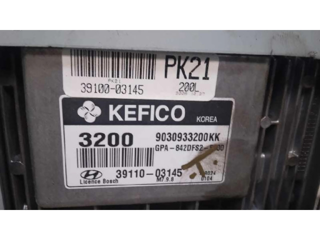 Блок управления двигателя 3911003145 Hyundai i10