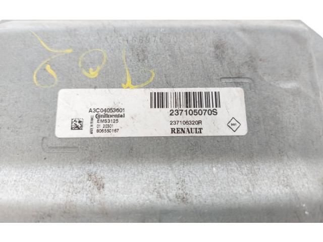 Блок управления двигателя 237106320R, 237106320R Dacia Dokker