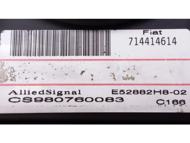 Подушка безопасности водителя 714414614, CS980760083 Fiat Marea