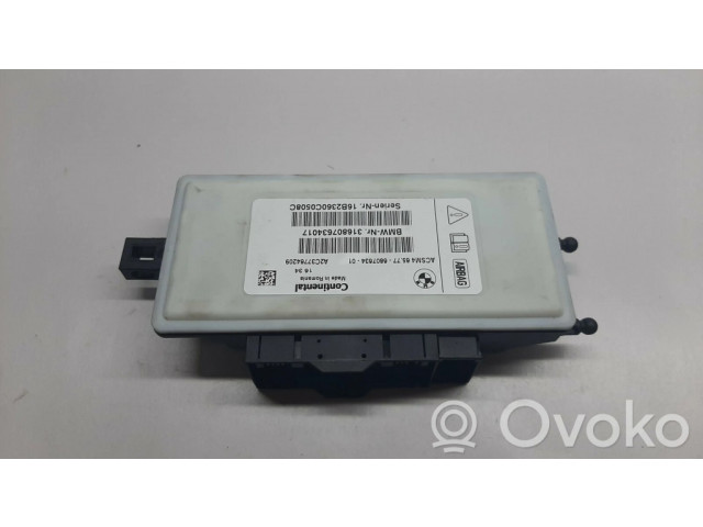 Блок подушек безопасности 6807634 BMW M4 F82 F83