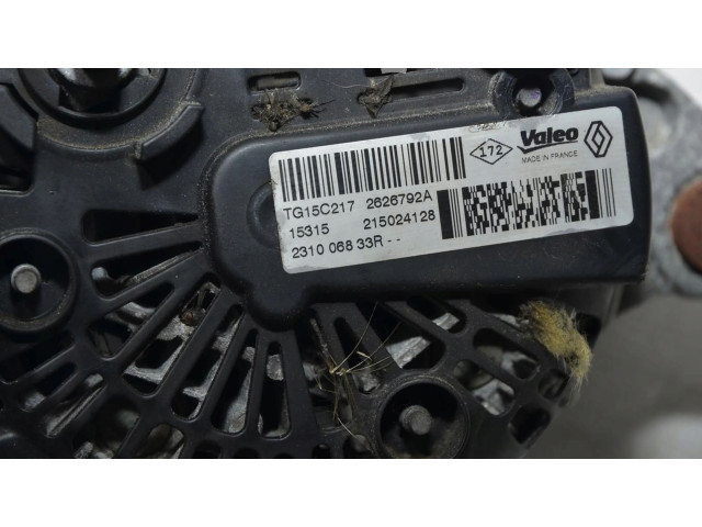 Генератор 231006833R, 231006833R Dacia Duster