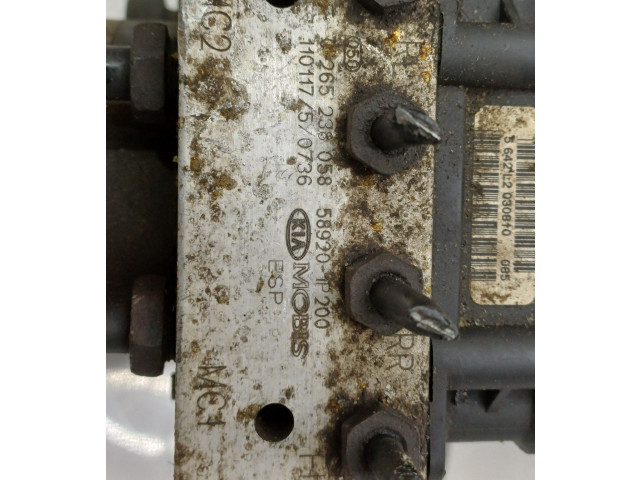 Блок управления АБС 589201P2A0, 1P200   KIA Venga