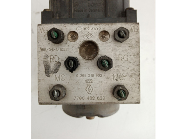 Поршень Блок ABS 0273004418, 0265216702 Renault Clio II