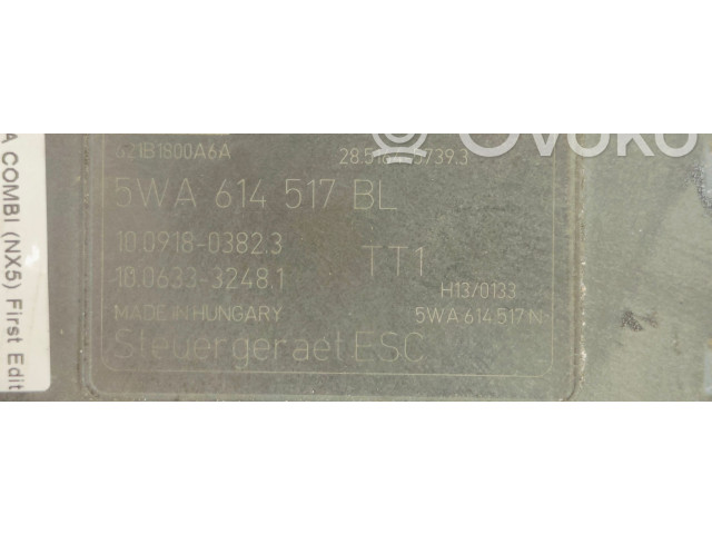 Блок АБС 5WA614517BL Skoda Octavia Mk4 2019 - года