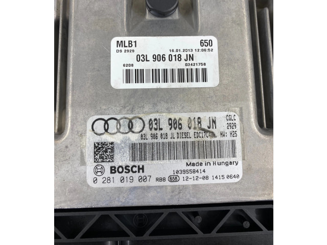 Блок управления двигателя 03L906018JN   Audi Q5 SQ5