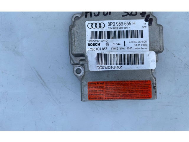 Блок подушек безопасности 8P0959655H, 0285001857 Audi A3 S3 8P