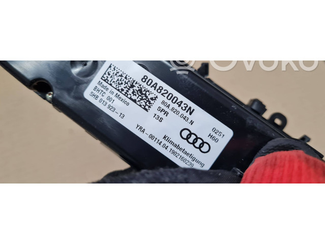 Блок управления климат-контролем 80A820043N, 5HB01392313 Audi Q5 SQ5