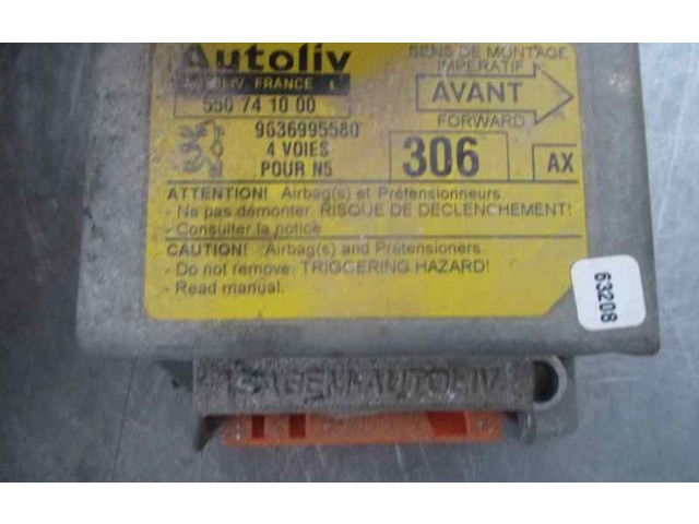 Блок подушек безопасности 550741000 Peugeot 306