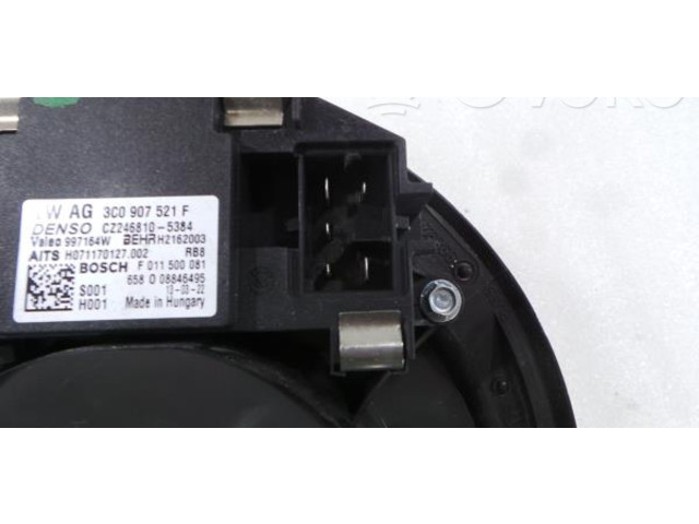Вентилятор печки 3C0907521F, 997164W Audi Q3 8U