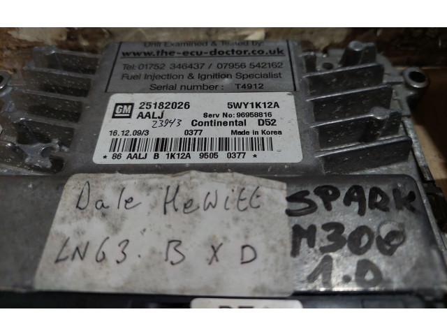 Блок управления Chevrolet Spark