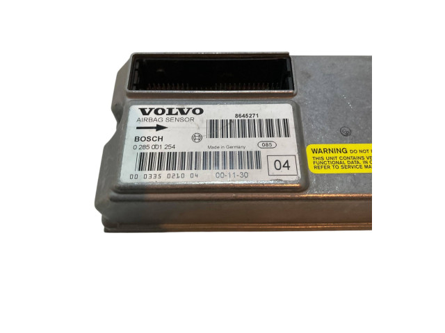 Блок подушек безопасности 8645271, 0285001254   Volvo V70