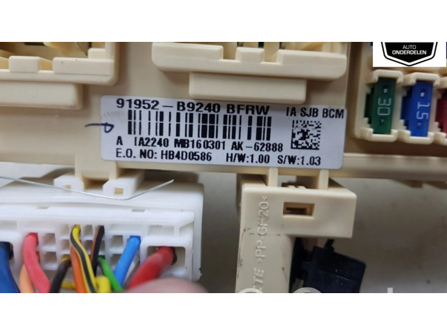 Блок предохранителей 91952B9240 Hyundai i10