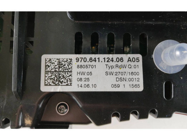 Přístrojová deska Porsche Panamera (970) 2011 97064112406, 8805701