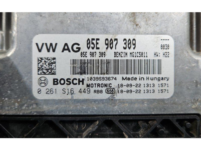 Блок управления двигателем Блок управления 05E907309, IMPRK1449863   Skoda Karoq