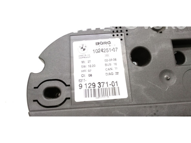 Панель приборов 9129371, 1024251   BMW Z4 E85 E86       