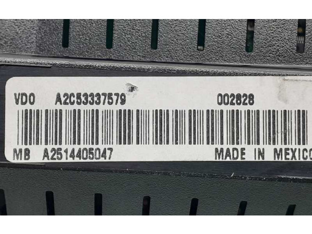 Панель приборов A2514405047, A2C53337579 Mercedes-Benz R W251