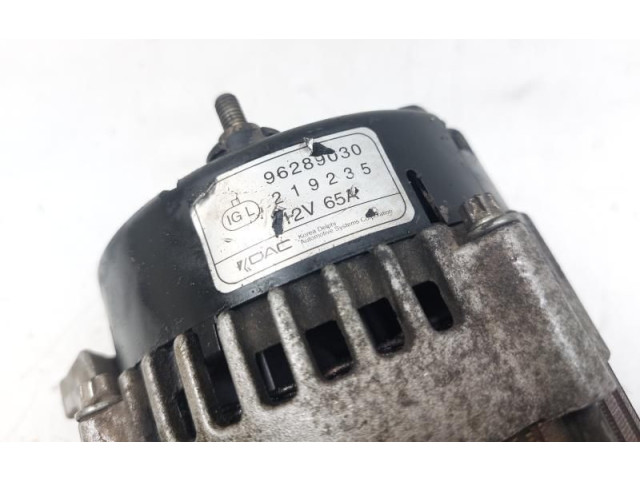 Генератор 96289030, 96289030   Chevrolet Matiz      