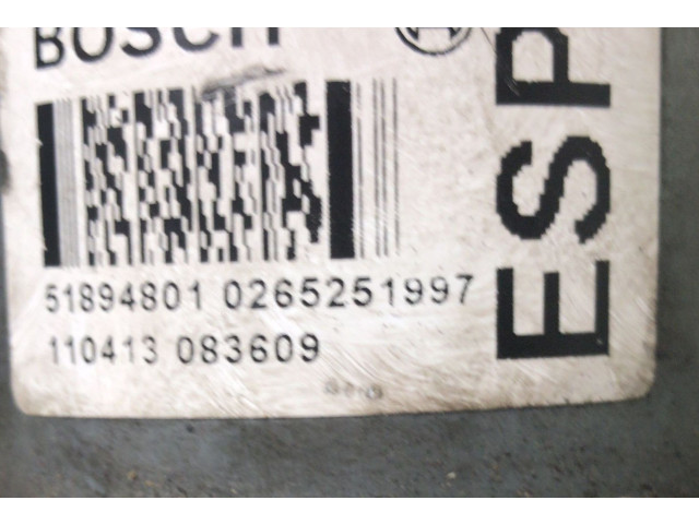 Jednotka ABS 2265106516, 2265106516   Fiat Punto Evo 2011