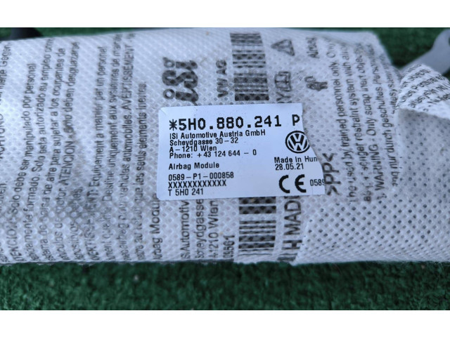 Подушка безопасности в сиденье 5H0880241P, 0589P1000858   Volkswagen ID.3