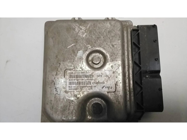 Řídící jednotka 51892332, SSS90HPEU5 Fiat Doblo 2014