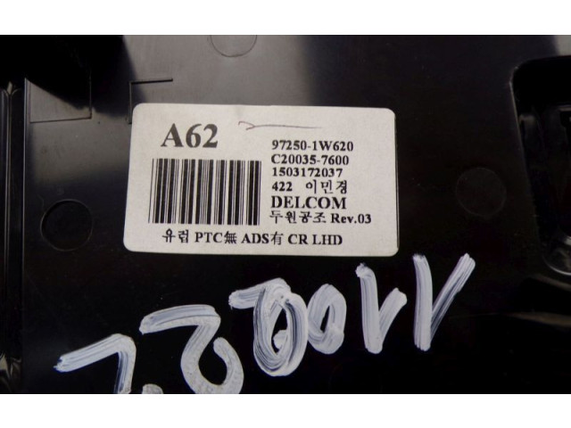 Блок управления климат-контролем 972501W620, 972501W620 KIA Rio