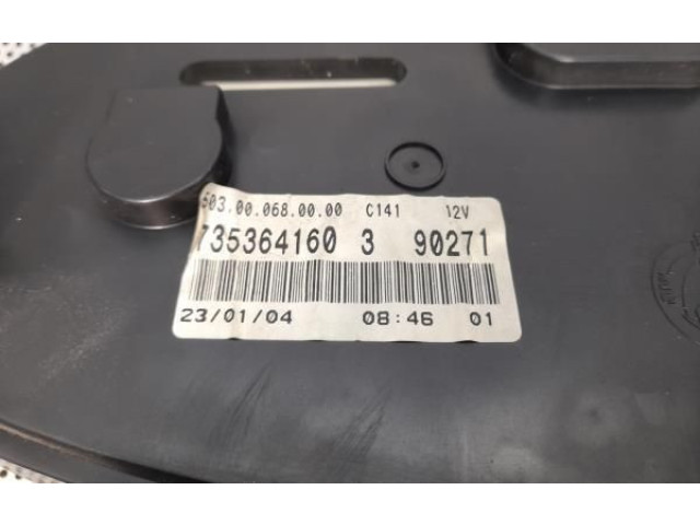 Панель приборов 735364160, 18PINOS   Fiat Idea       