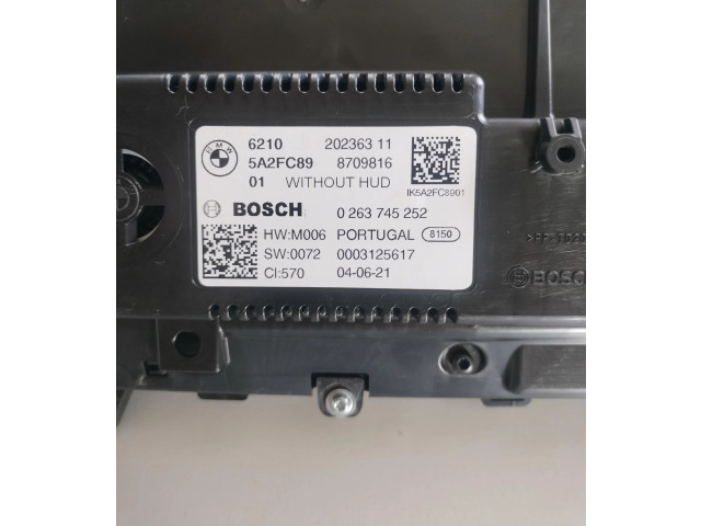 Панель приборов 8709816 BMW 1 F40