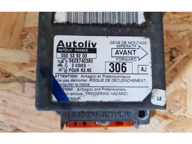 Блок подушек безопасности 550539200   Peugeot 306