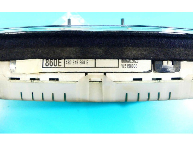 Спидометр (приборный щиток)  4B0919860E, IMPRK1156842   Audi A6 S6 C5 4B 