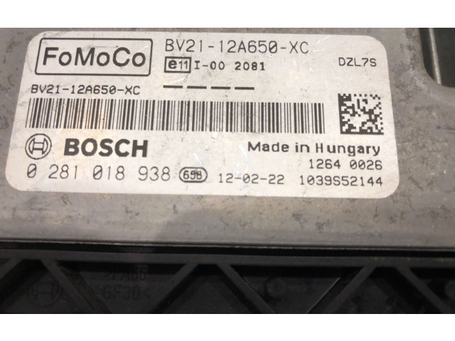 Řídící jednotka BV21-12A650-XC Ford Fiesta 2010