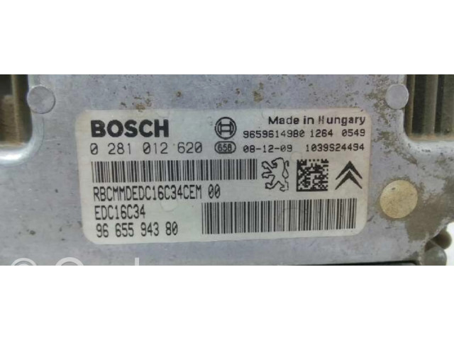 Řídící jednotka 9665594380 Citroen Berlingo 1963