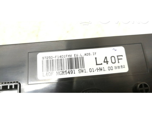 Блок управления климат-контролем 97250F1401FHV, MGR5491   KIA Sportage