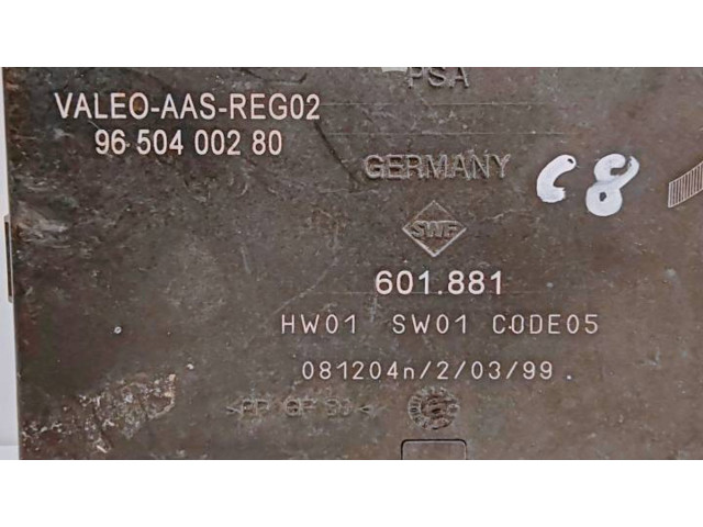 Блок управления двигателем ECU 9650400280, 601881   Lancia Phedra