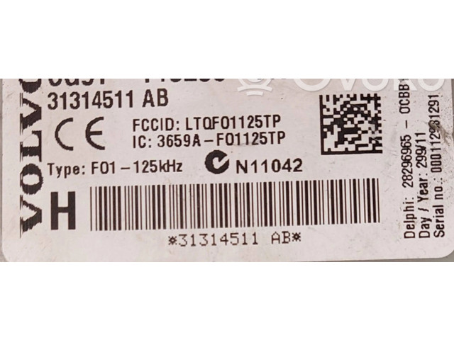 Pojistková skříňka 31314511, 31314511 Volvo XC60 2009